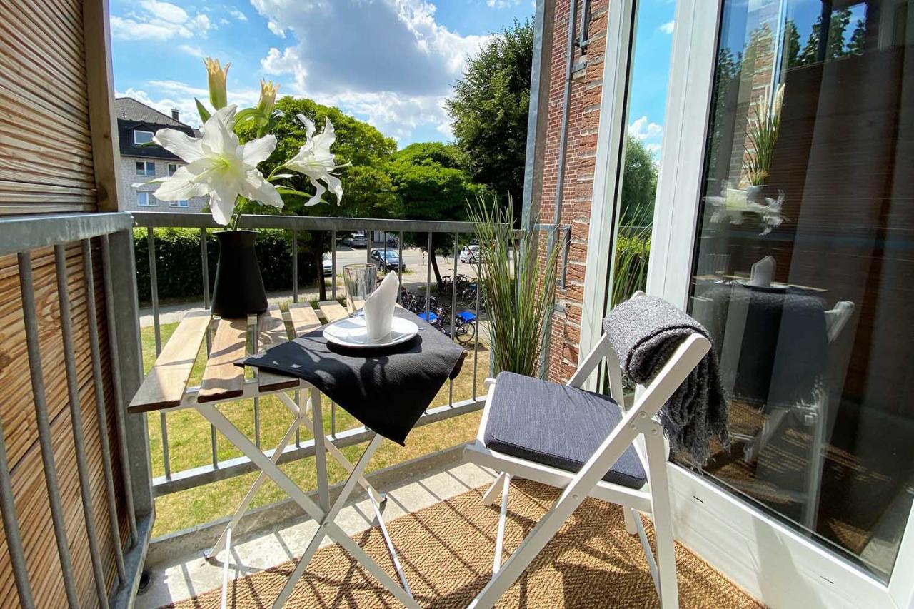 Business & Tourist Apartment With Balcony Osnabrück Buitenkant foto